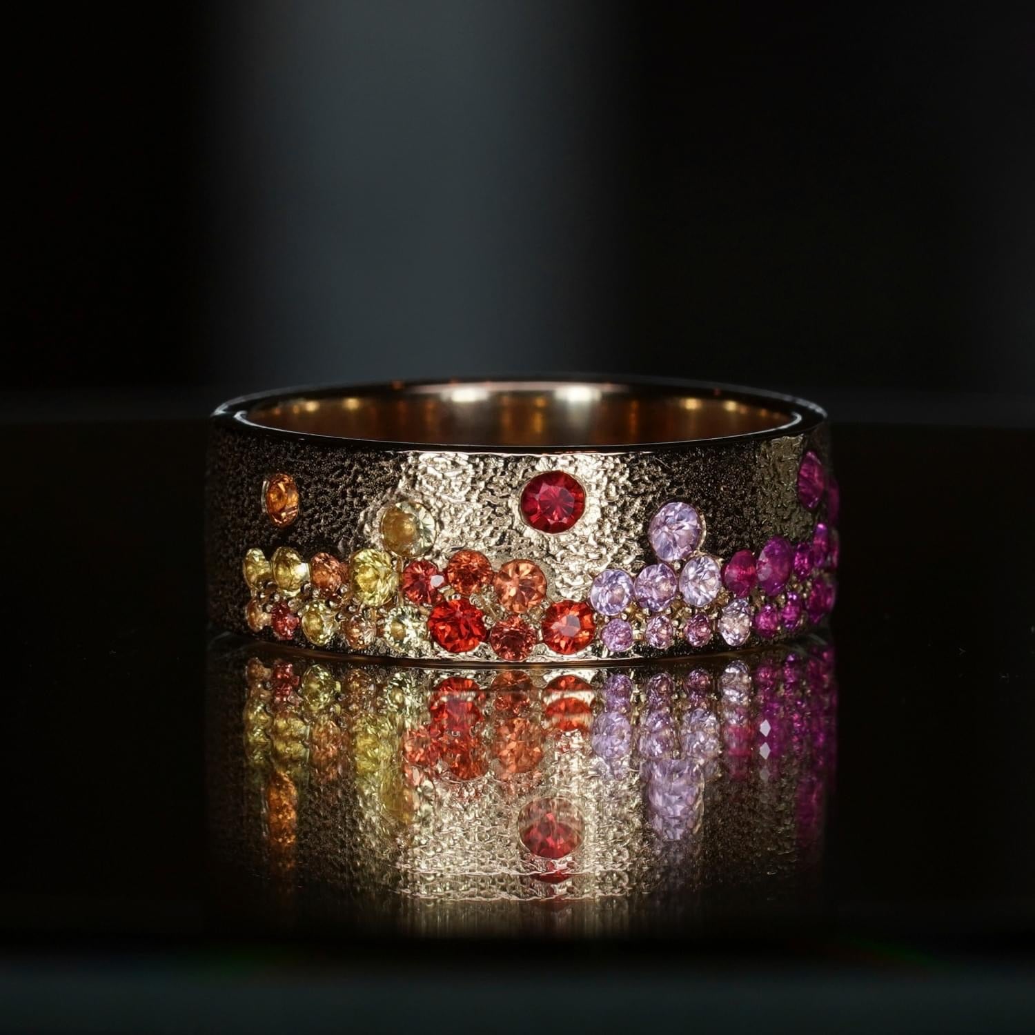 14k Ombre Band